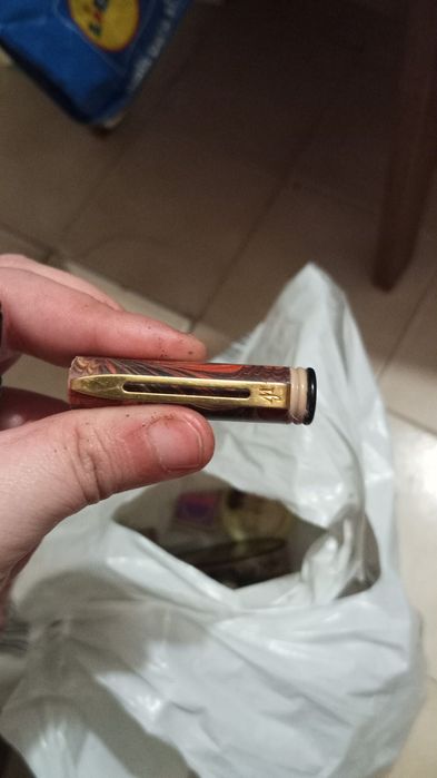 Caneta de aparo marca