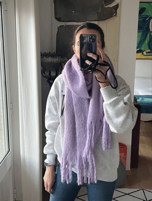 Cachecol Grosso Lilás Parfois