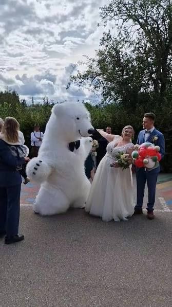 Большой Белый Мишка Харьков день рождения Великий Білий Мішка Харків