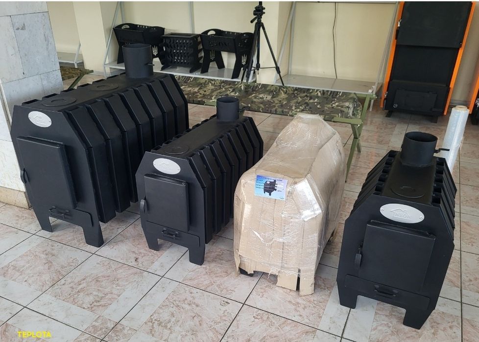 •6 кВт • БЕЗКОШТОВНА ДОСТАВКА • Піч Булерьян Буржуйка для Дома, Гаража