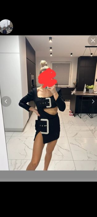 Śliczny komplet zjawiskowy