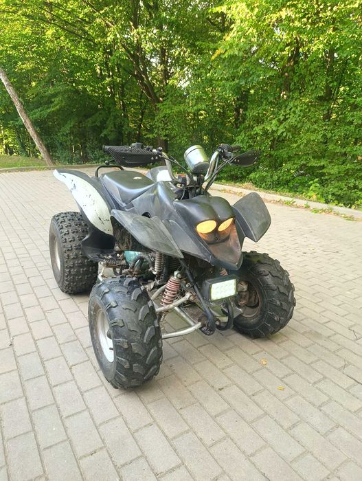 Quad 250 Bashan ciecz po serwisie