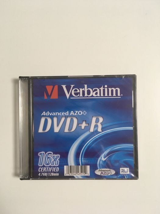 Płyty Verbatim DVD+R nowe w pudełkach + cd-r dvd+r