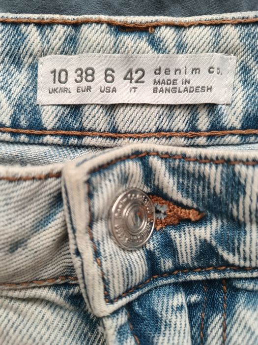 Szorty jeansowe krótkie spodenki 38