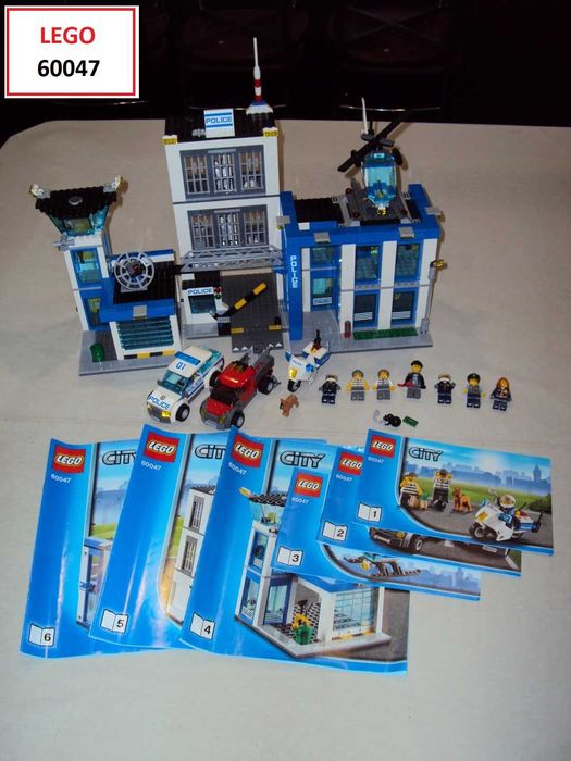 LEGO City (5 sets): 60047; 7498; 7641; 4434