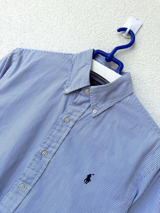 Koszula w paski POLO RALPH LAUREN SLIM Oxford męska r. S
