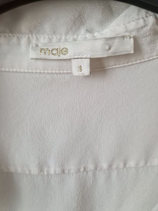 Шовкова блузка, Maje, оверсайз.