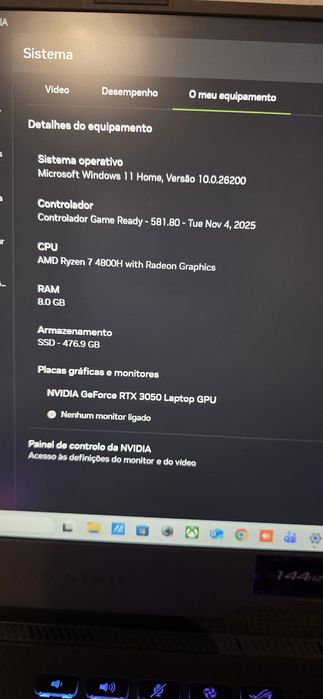 Portatil gaming asus ryzen 7