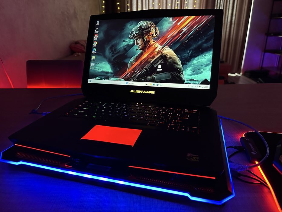 Игровой ноутбук Dell Alienware! + девайсы!