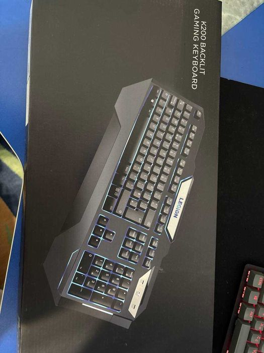 Клавіатура Lenovo Legion K200 Backlit Gaming Keyboard