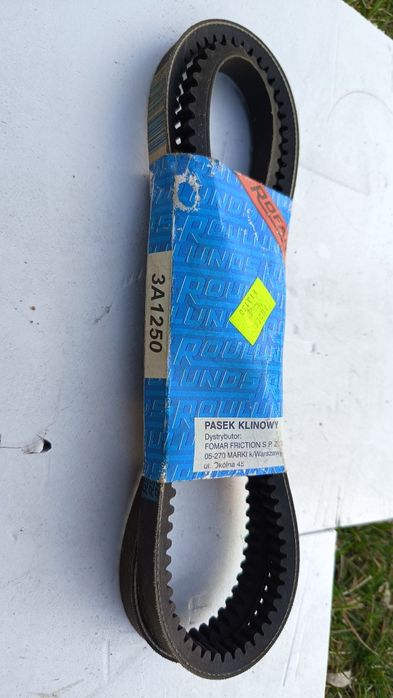 Pasek klinowy symbol 3A1250