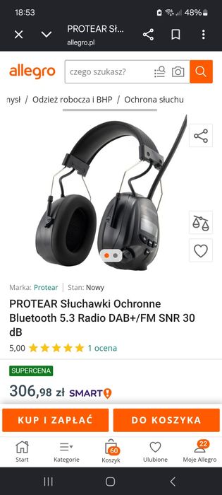 Sluchawki ochronne