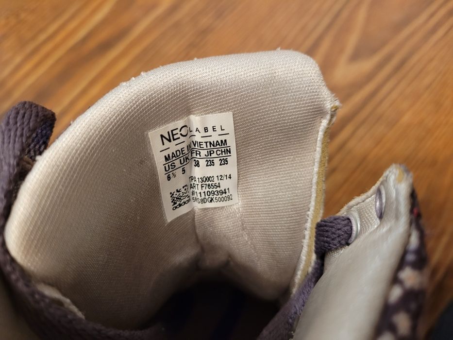 Buty na koturnie adidas neo label rozmiar 38