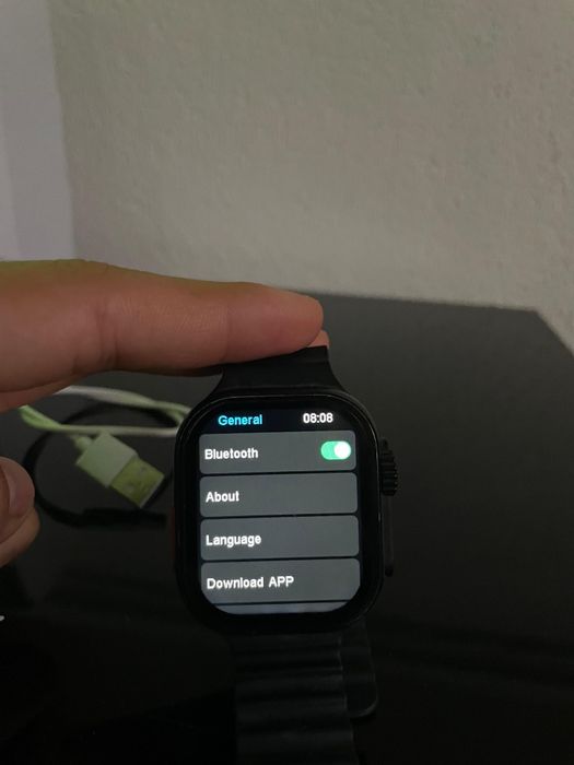 Smartwatch estilo Apple Watch Ultra 2 - Preto