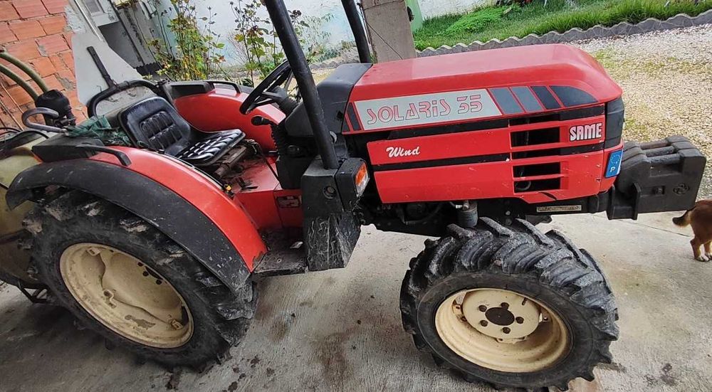 Trator Same Solaris 35CV, Reboque e 7 Alfaias (Conjunto)