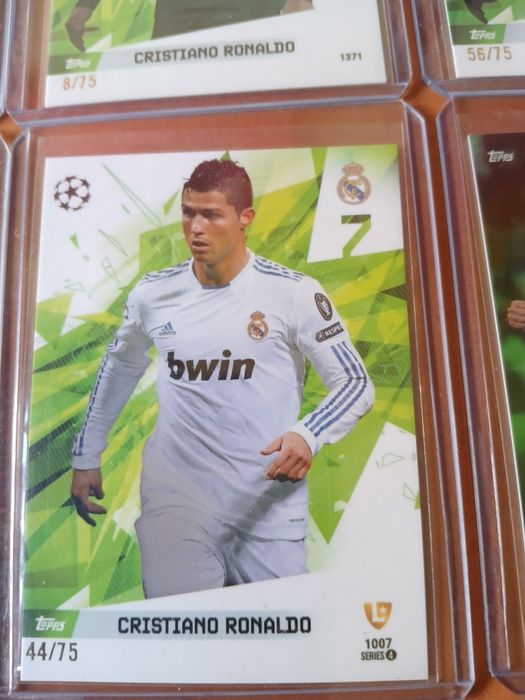 Cartas numeradas cristiano ronaldo