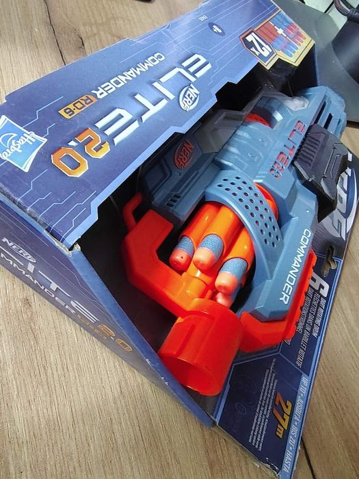 Дитячий іграшковий пістолет Nerf Elite 2.0 Commander RD-6