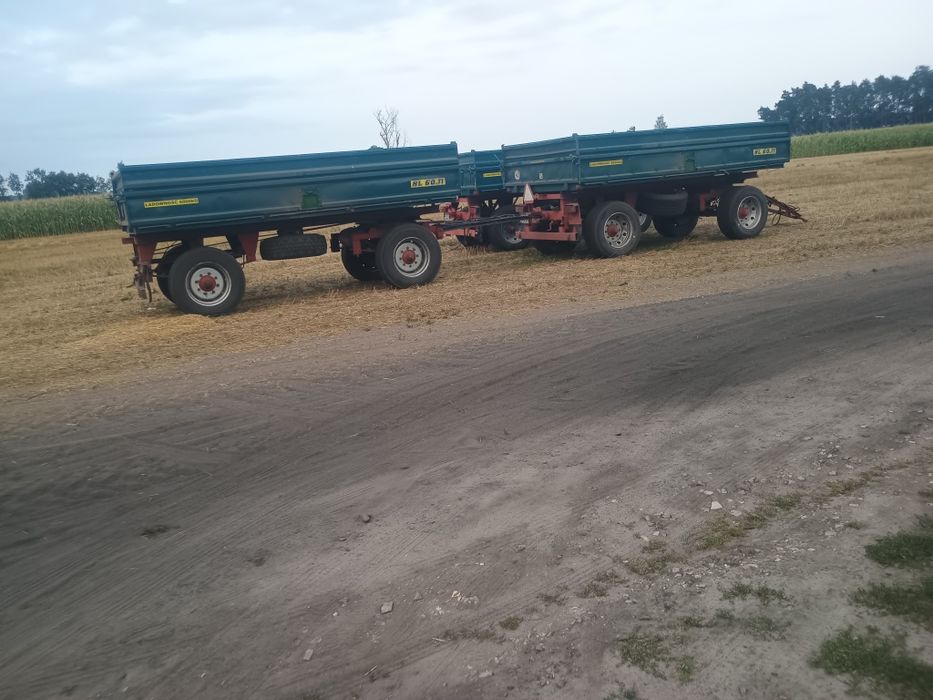 Przyczepa hl 6011 IFA wywrotka zamiana