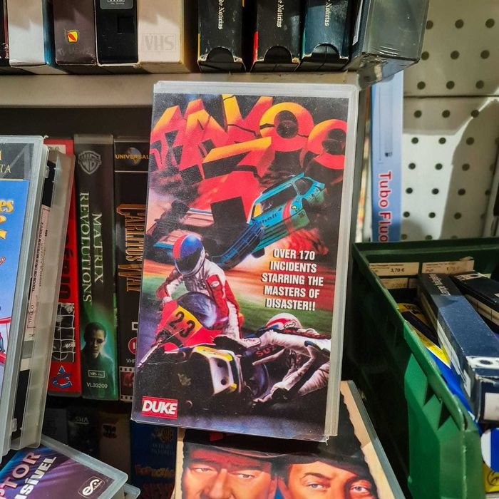 Cassete VHS “Havoc 7” – Duke Video 1987 | Compilação de Acidentes