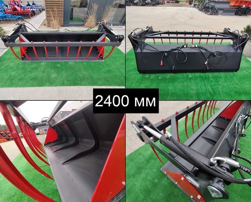 Łyżko Krokodyl Wzmocniony HARDOX Wytrzymałe Siłowniki EURORAMKA SMS