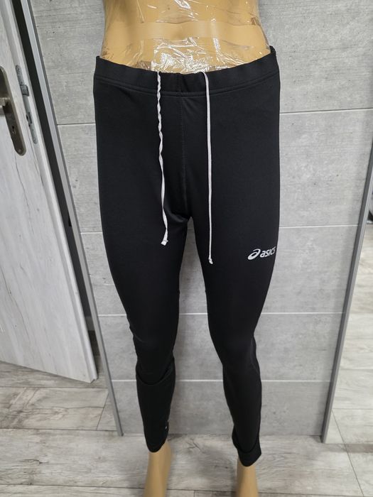 Legginsy sportowe Asics do biegania treningowe czarne XL