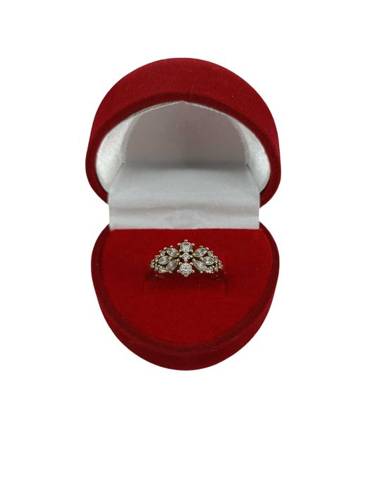 Zjawiskowy Złoty PIERŚCIONEK APART 333 1.47G