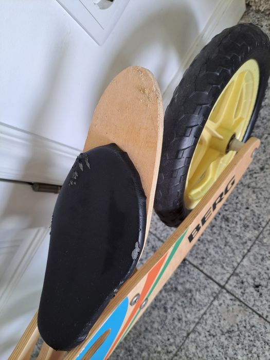 Balance bike Berg + capacete + luvas
