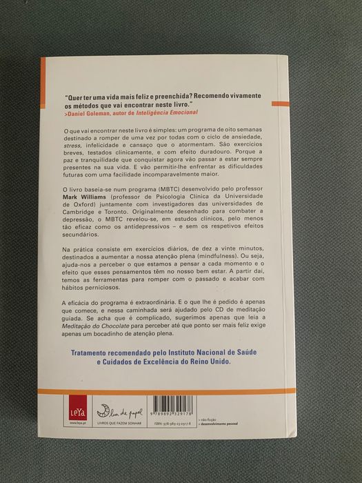 Livro: Mindfulness - Atenção Plena (CD incluído)