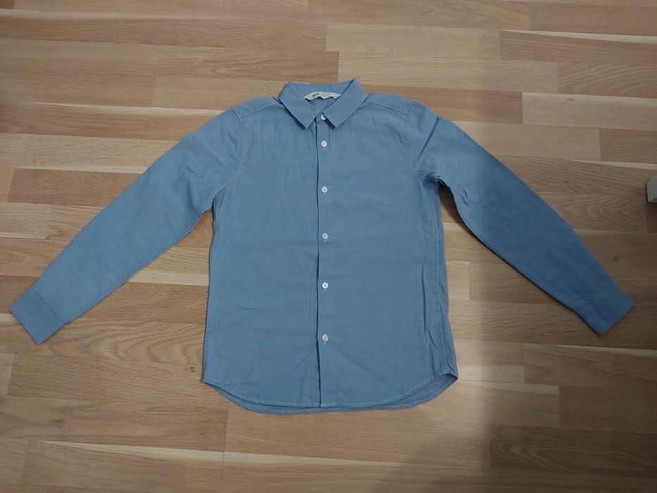 Koszula elegancka H&M, GUESS KALIFORNIA rozm. 140 cm. 3 szt.