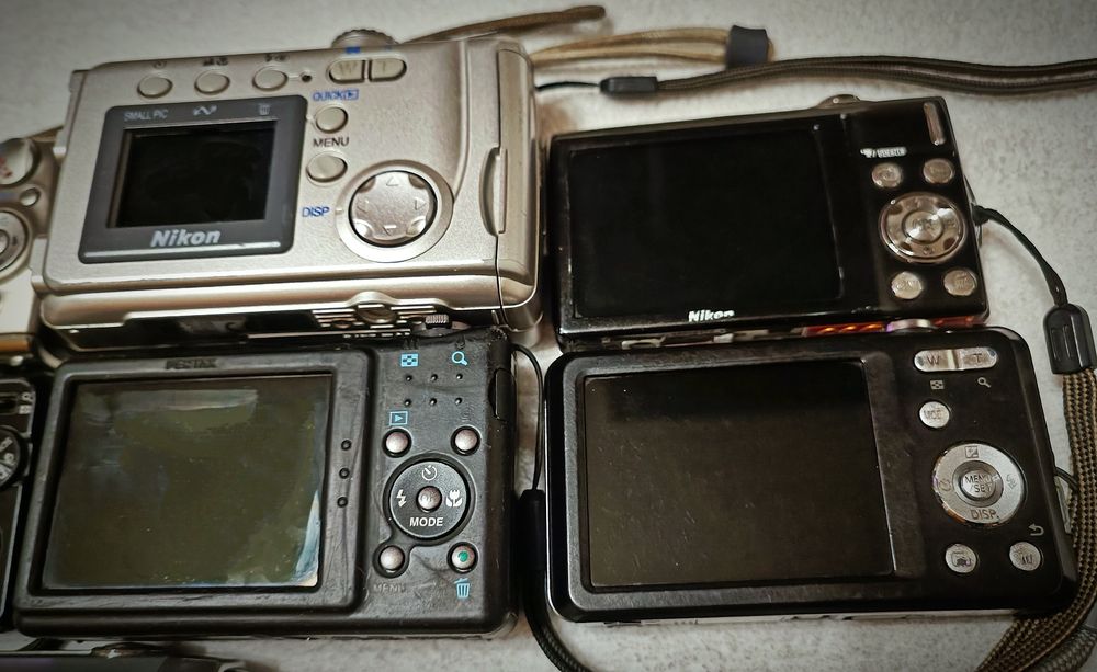 Лот цифровий фотоапарат Canon,Samsung,Pentax,Fujifilm,Lumix,Nikon