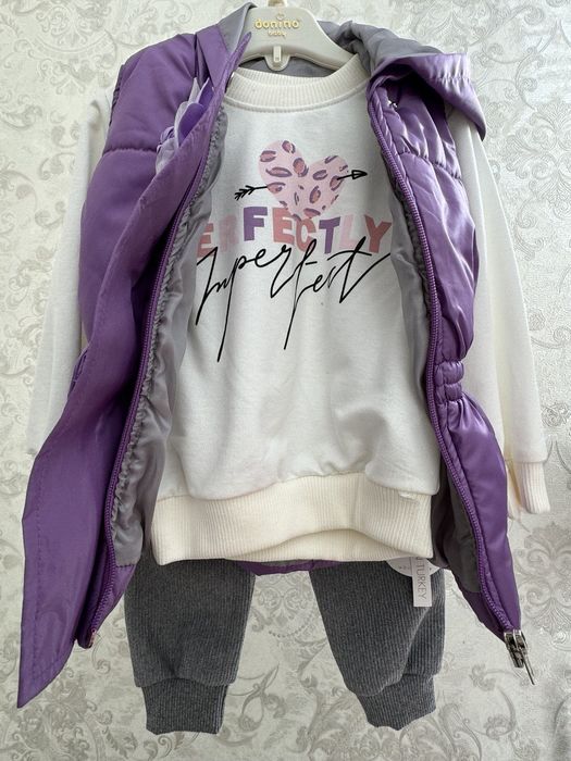 Костюм трійка на дівчинку