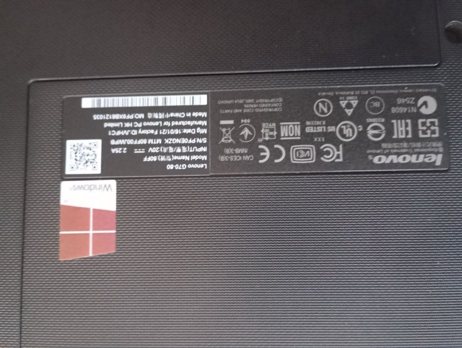 Laptop Lenovo G 70-80 ekran 17.3