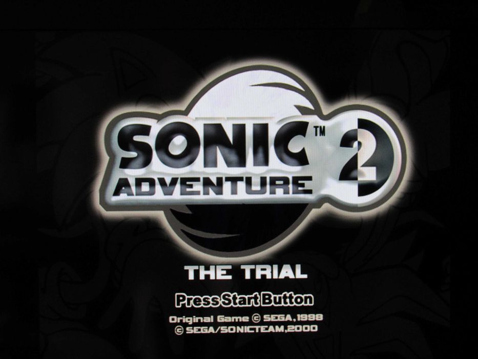 Demo Sega Dreamcast Sonic Adventure 2 The Trial só disco