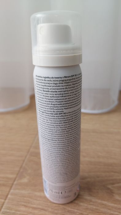 Mgiełka na Makijaż Spf 50
