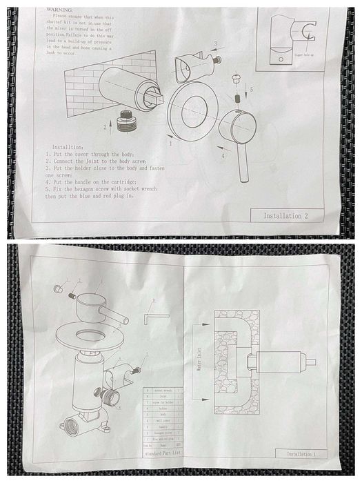 Kit Duche Higiénico ou Chuveiro de Bidé, NOVO (LER BEM TODO O ANÚNCIO)