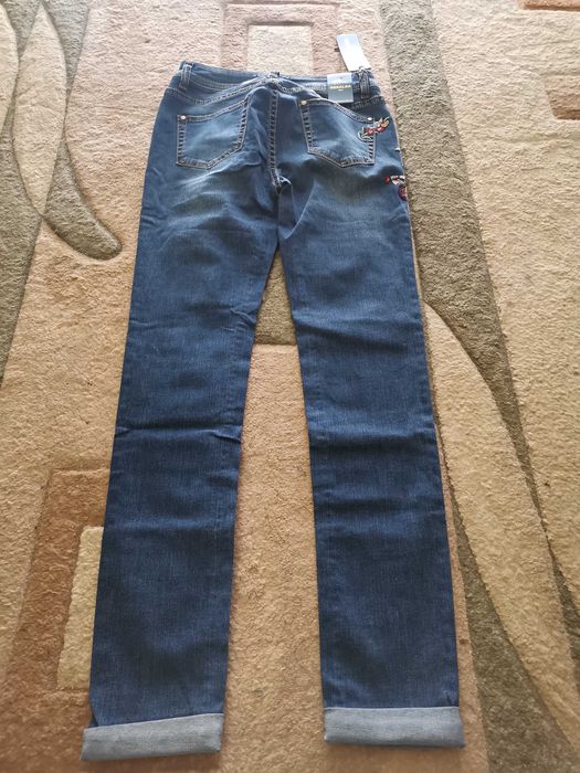 Spodnie jeansowe damskie s
