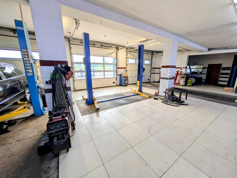 Gotowy biznes, warsztat samochodowy, hala, Ścinawa