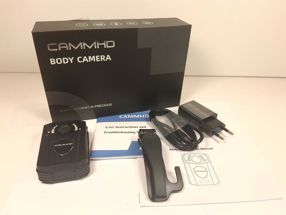 U045 Kamera Osobista Body Camera Cammhd FullHD Night Vision USB-C Nowa