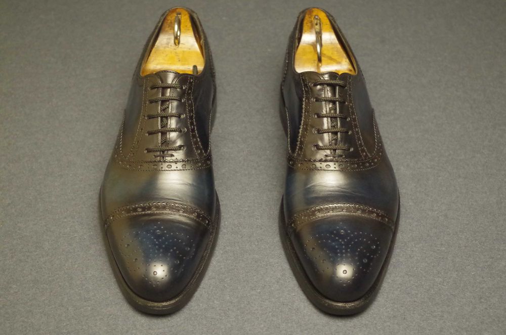 Canali Оригинал Туфли Броги Оксфорды Италия 42р