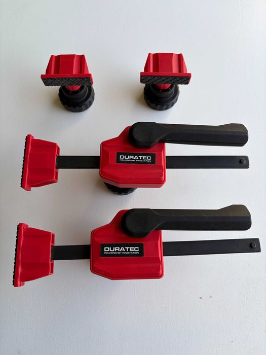 Conjunto Grampos Rápidos MFT 20mm + Batentes para Bancada