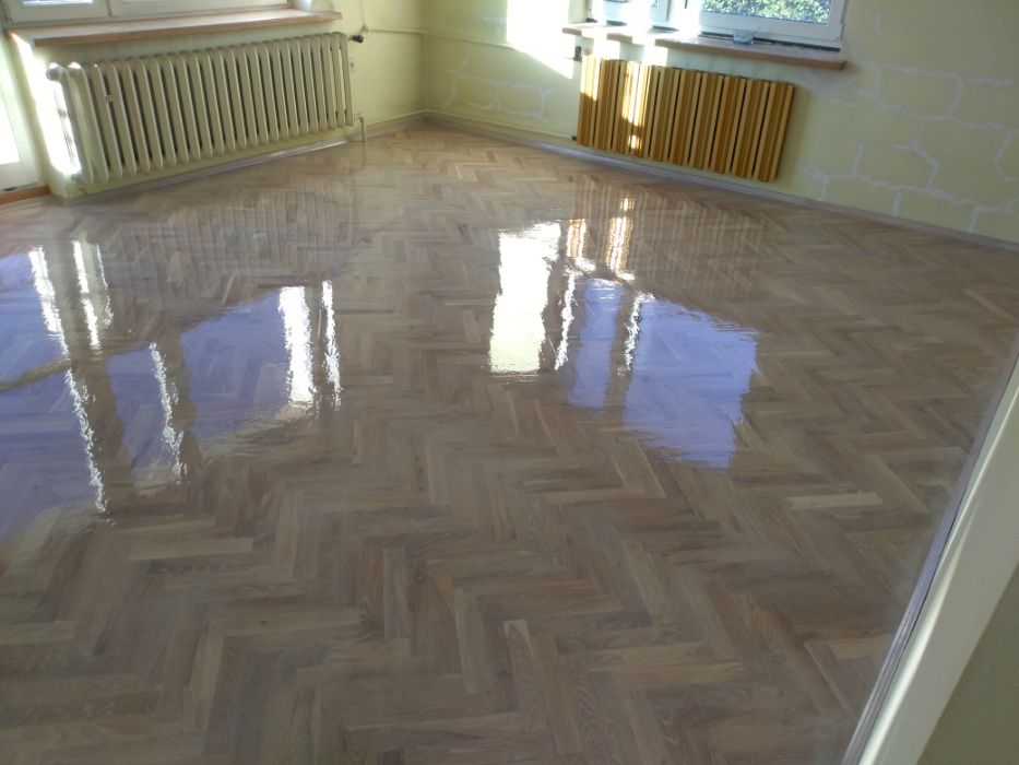 Cyklinowanie, malowanie, olejowanie, układanie parkiet, deski itp