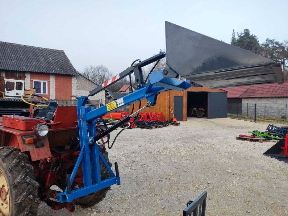 Na tył ciągnika tur ładowacz lycha hydrauliczna do ziemi piachu Dowóz