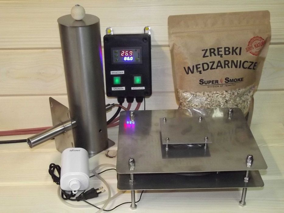 Sterownik do wędzarni komplet generator dymu grzałka  2kw  Termoobieg