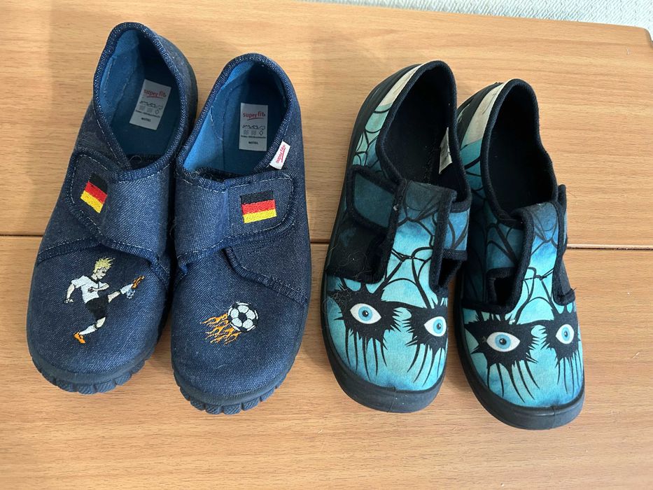 Тапочки мокасины сменная обувь 34-35р 21-21,5 см Superfit