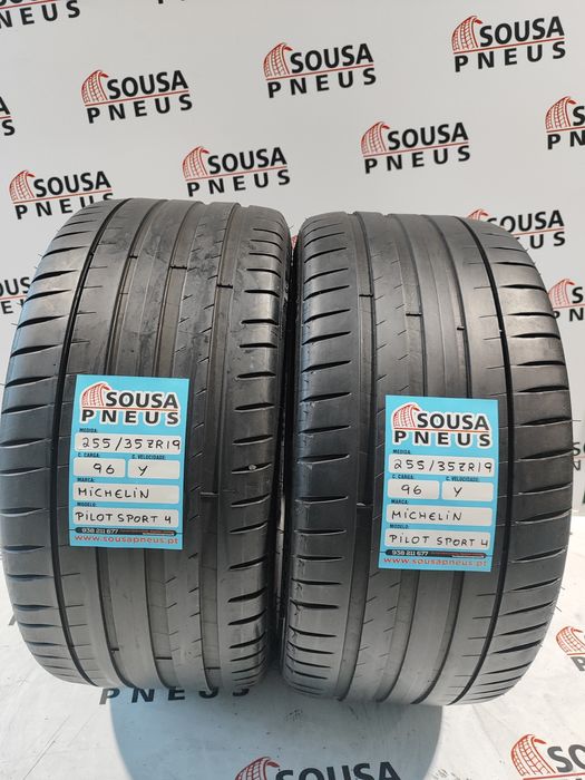 2 pneus semi novos 255-35R19 Michelin - Oferta dos Portes