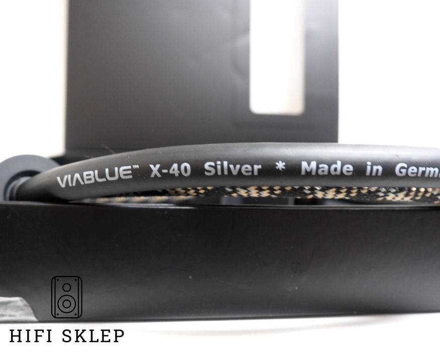 VIABLUE X-40 Silver T6S Power EU -kabel zasilający