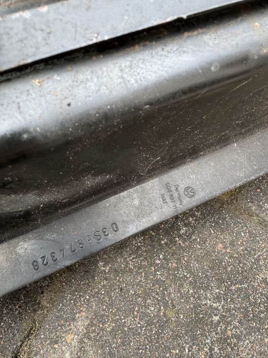 Балка+ абсорбер перед vw golf vii 7 5g0807111