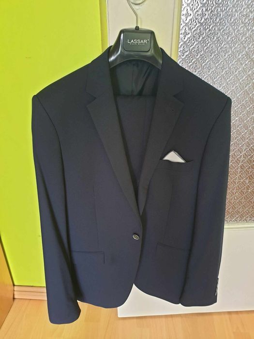 Garnitur męski granatowy – studniówka/matura /"maturalny szczęściarz"