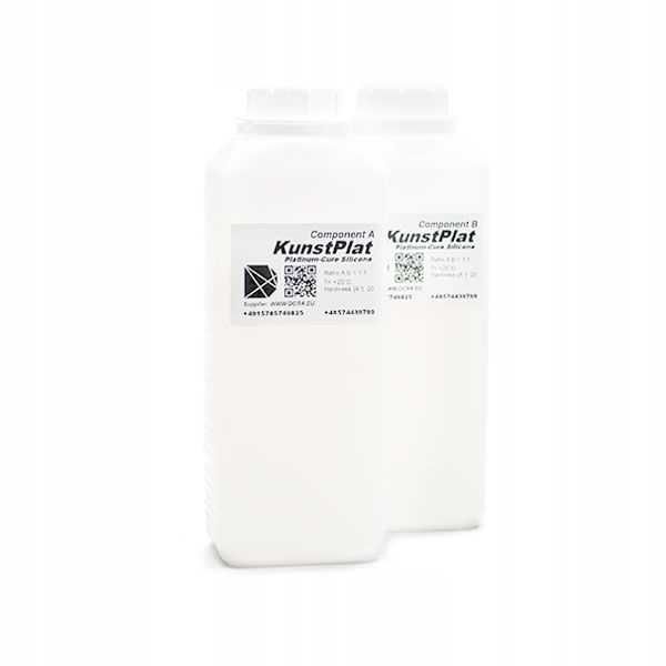 SILIKON ADDYCYJNY formierski platynowy utwardzacz do ODLEWU FORM  1 kg