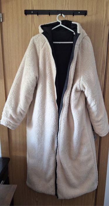 Casaco Elegante de Duas Faces